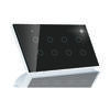 Casa Inteligente Tuya 4/5/6/7/8 Grupos Multifuncional Integrado de Parede WiFi Interruptor de Luz Inteligente Tomada Funciona com Google/Alexa