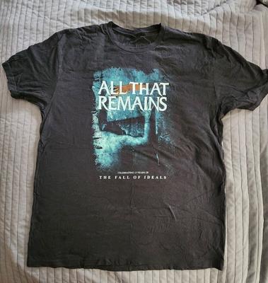 Vtg All That Remains The Fall of Ideals 15 Jahre T-Shirt ZL766