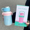 Large-capacity thermos cup for picnic, going out to keep cold, the new Big Mac water cup thermos bottle is portable for students