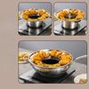 304 Stainless Steel Drain Pan Anti-hot Anti-splash Drain Rack New Multi-functional Fryer Side Rack Household Kitchen Artifacts
