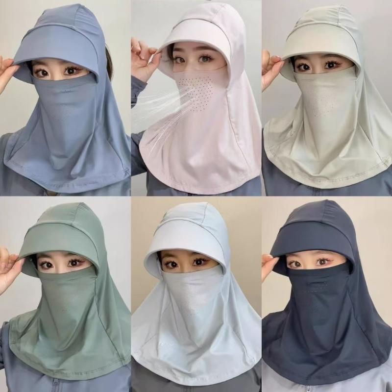 1Pcs Sports Cycling Sun Proof Mountaineering Scarf Women Summer Uv Protection Neck Scarf Hat Cover Outdoor Wrap Cover