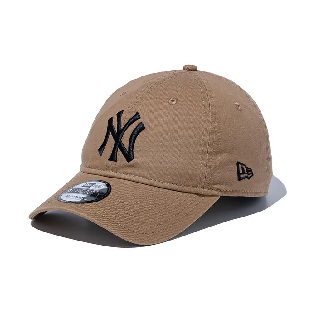 

New Era 9TWENTY Low NY Size 920 Washed Neyyan Kha 25J Cap, MLB, Khaki/Black, M/L, Black,