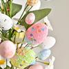 Decorative Foam Spring Egg Tulip Ornament 40cm for Indoor For Home and Party Display Lightweight and Easy To Place