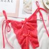 Women Sexy Lace Briefs Ladies Mesh Underpants Soft Panty Lingerie Open Lace Panties