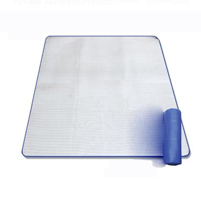 Double Sided Aluminum Foil Moistureproof Mat Outdoor Camping Tent Waterproof Folding Mattress Mat Outdoor Park Hiking Picnic Mat