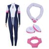 Female Student Hero Cosplay Costume Jumpsuit [Miccostumes] (XL)
