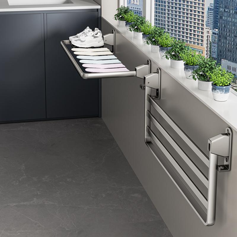 Multi Purpose Aluminum Alloy Wall Mounted Foldable Shelf