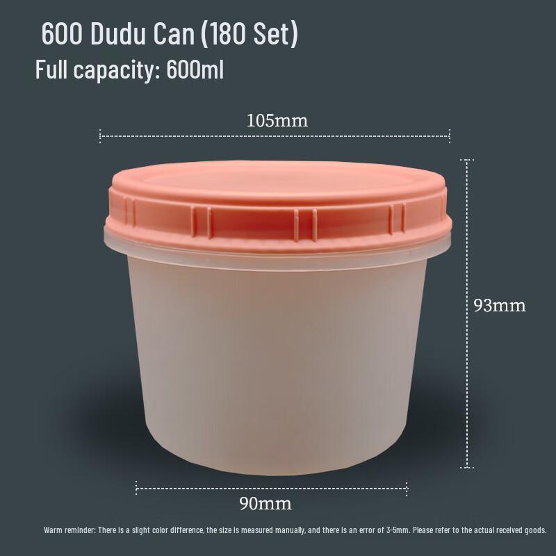 Handun Disposable Round Yogurt Containers