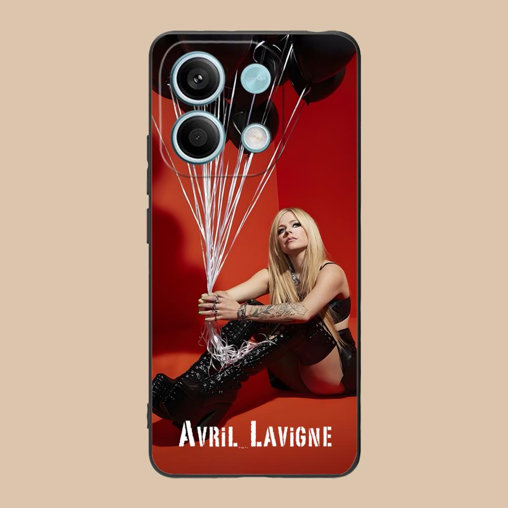 Avril Lavigne Matte TPU Mobile Phone Case for POCO F8 F7 F6 F5 F4 F3 F2 Pro GT C75 C71 C65 C61 C40 Pro Ultra Colorful Cover
