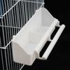 Plastic Cage Cup Water Drinker Parrot Supplies Bird Feed Trough Bird Feeder Feeding Bowl Food Dish