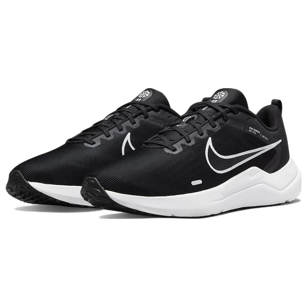Nike Downshifter 12 Negro Blanco Zapatillas Hombre Gris Humo Oscuro Platino Puro DD9293-001