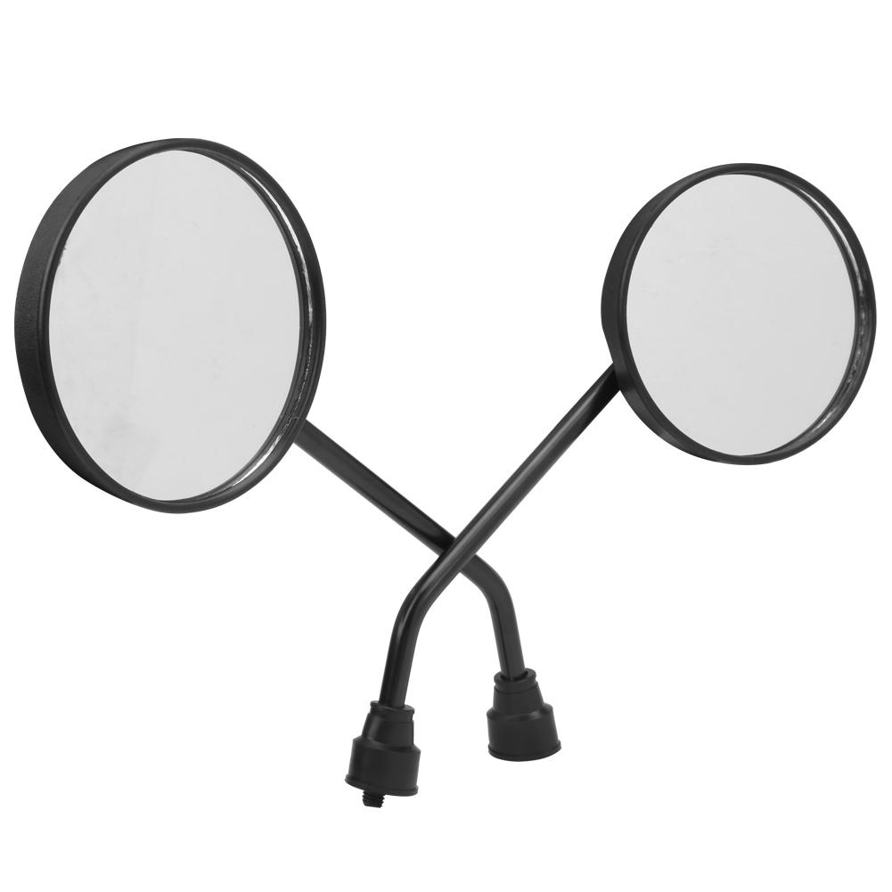 2 Pcs Safety Rearview Mirror Plastic Frame for Electric Vehicle Motorcycle Easy Install