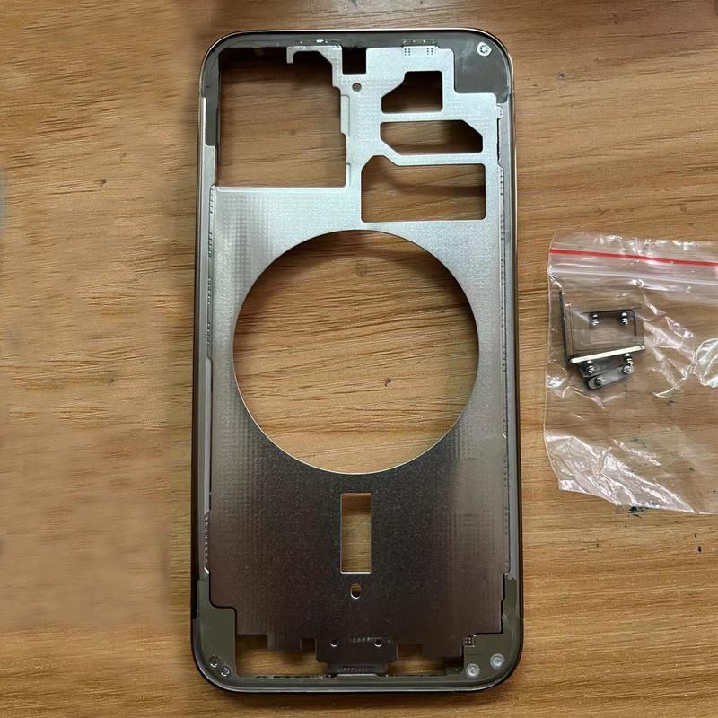 

Back Housing Chassis Frame Replacement For iPhone 12 Pro Max 12mini Rear Housing Mid-Frame with Side Buttons Repair Parts 12 Black