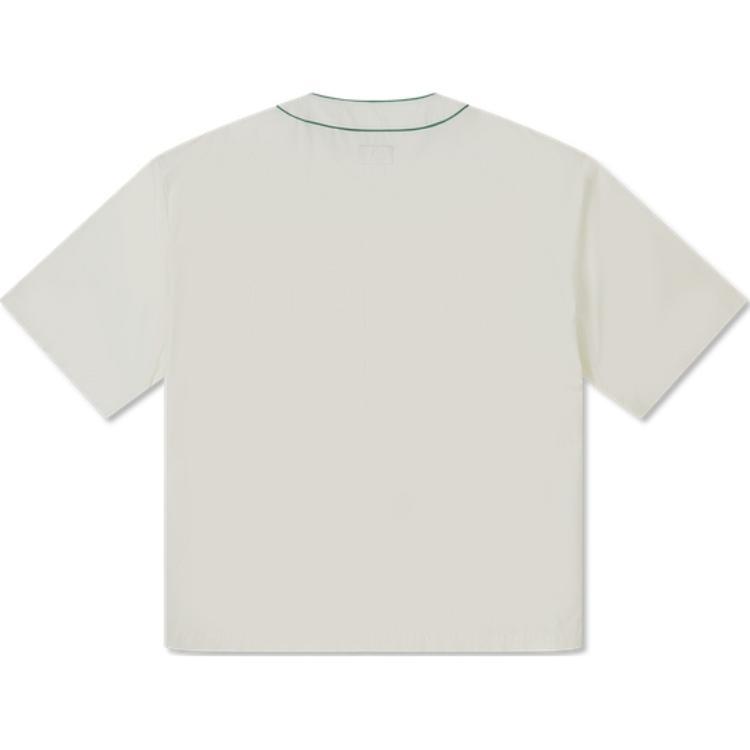 Converse Baseball Jersey Shirt Asia Sizing 'White' Men's 10027220-A01