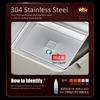 LFGB Certification Pure 304 Stainless Steel 2 Layers Bento Box with Silicone Seal Belt and PP Shell Lunch Box with Handle