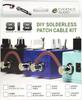 Evidence Audio SIS Plug 8 & 5ft Monorail Patch Cable Kit – Graphite Black