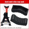 1Pc Car Slotted Lift Jack Stand Rubber Pad Floor Adapter Rail Grip Repair Pads 6Ton Pinch Lifting Universal Tools Frame Safety