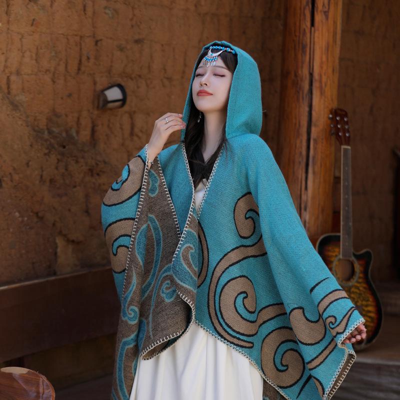 

Ретро-наружная накидка женская летняя защита от ультрафиолета модный литературный шарф куртка для отдыха и путешествий шаль 130*150