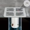 10-50pcs Disposable Shower Drain Hair Catcher Mesh Shower Drain Covers Floor Sink Strainer Hair Stopper for Bathroom Kitchen