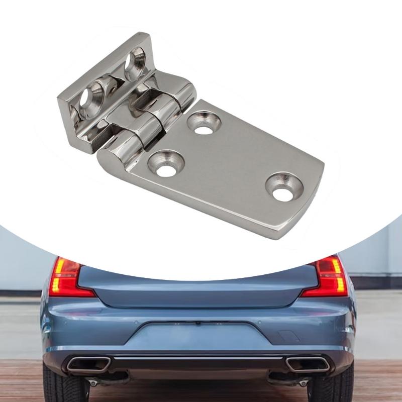 316 Stainless Steel Cabin Door Hinge Polished Finish Door Hinges Saltwater Resistant Door Hinge Replacement for Boats