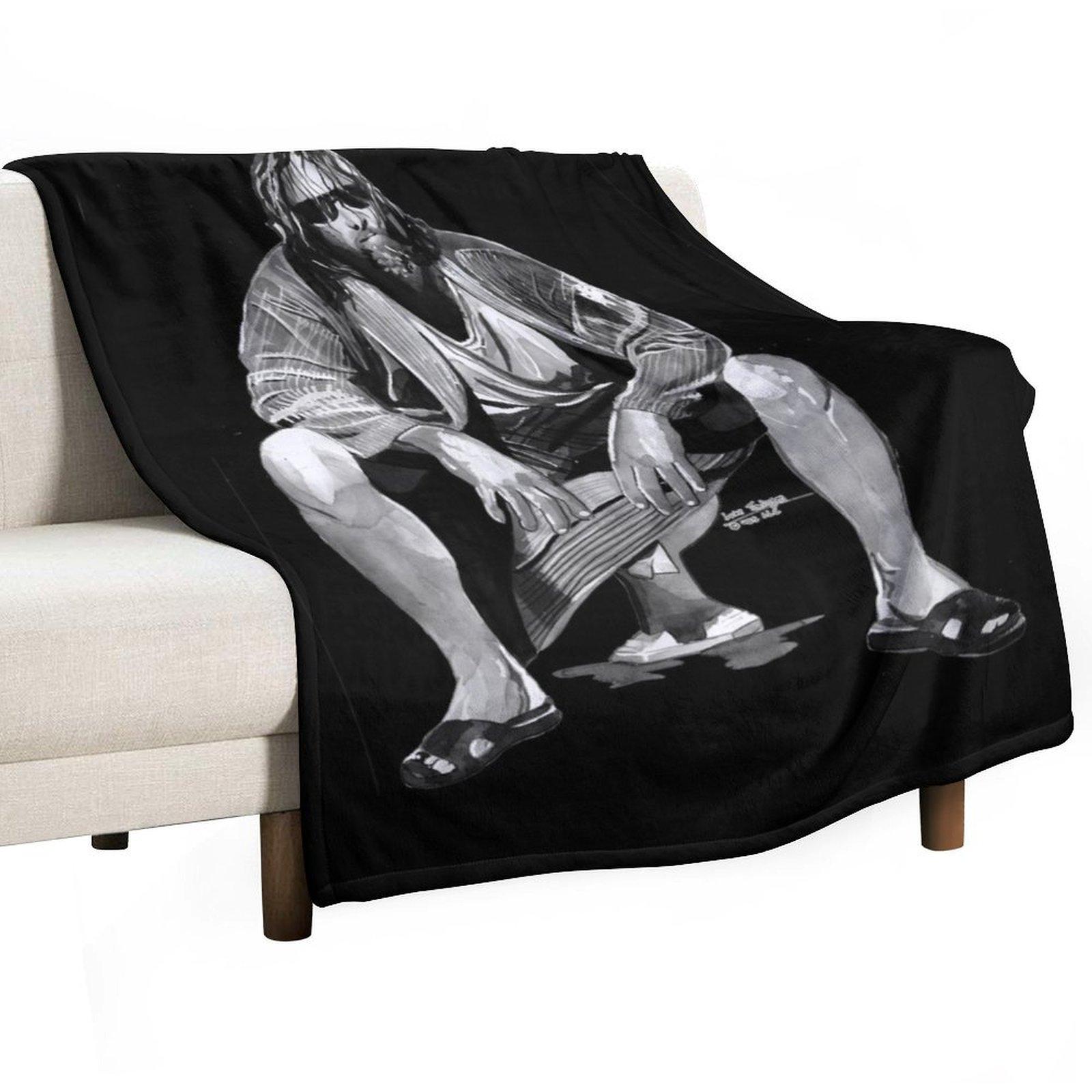 Obviously you re not a Golfer - Ink Throw Blanket Flannel Hairy Tourist Thermal Blankets 30x40in