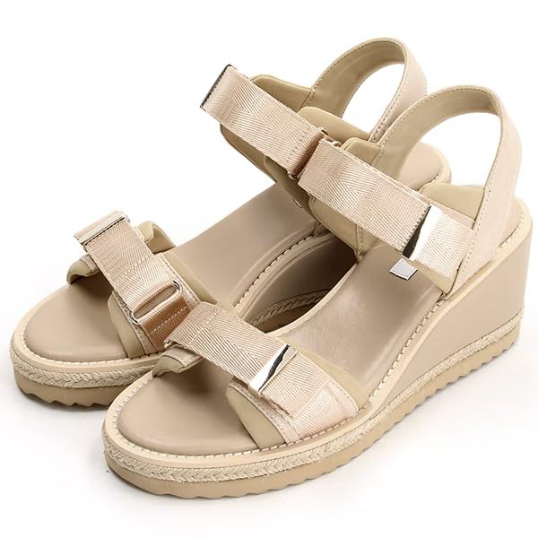 JILL STUART SHOE Ankle Strap Wedge Sandals 6612