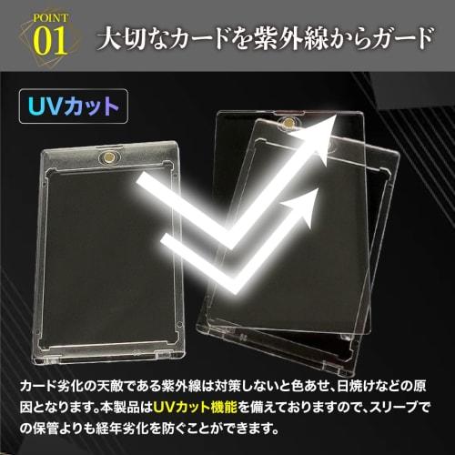 Set of 5 Magnetic Card Loaders for 35pt Trading Cards, Pok?mon Cards, Yu-Gi-Oh Cards, Protective, Moisture-Proof, Storage, Collection, UV Protection,