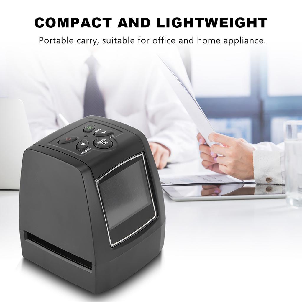 2.36     LCD Screen 5MPCelsius 10MP USB 135Celsius 35mm Negative Film Scanner Support Storage   Card