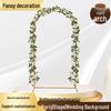 Forest Style Wedding Balloon Arch and Flower Stand Backdrop