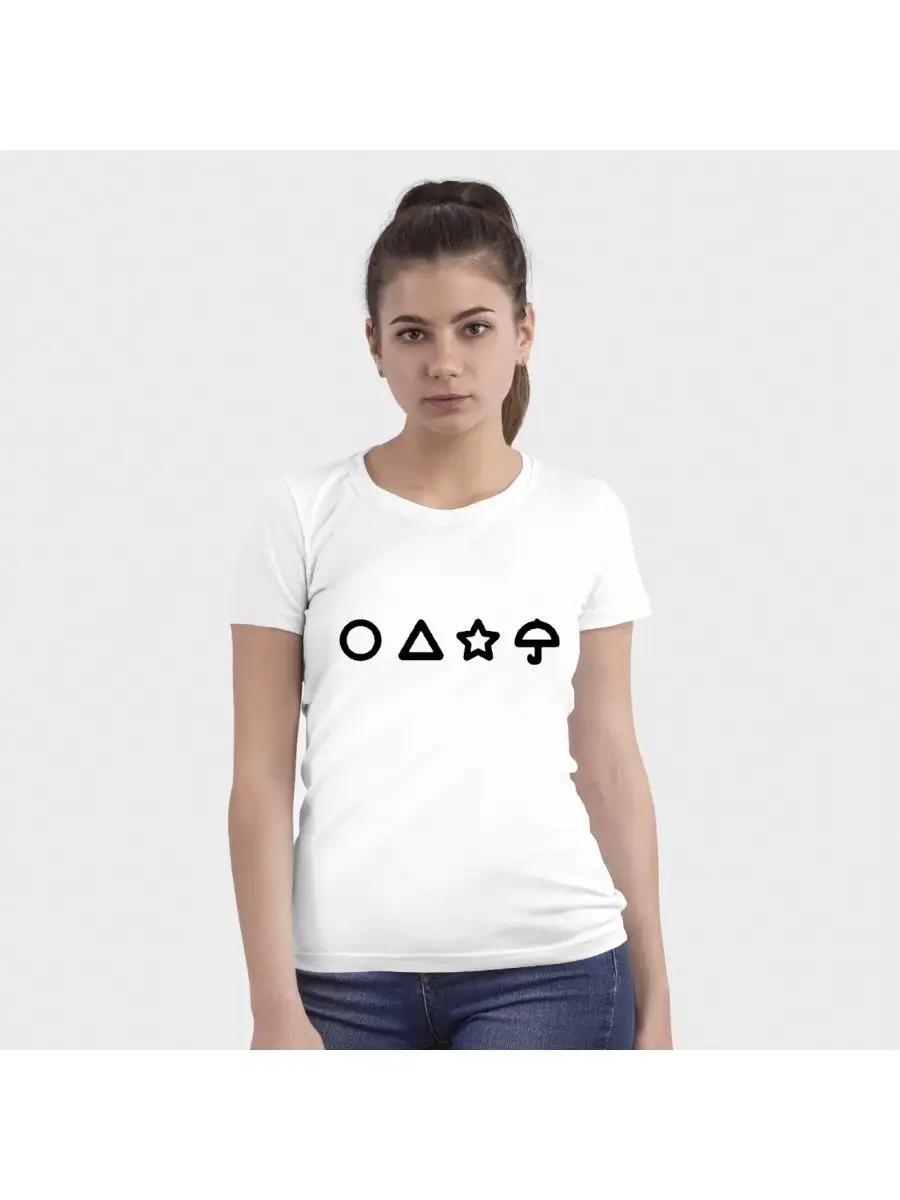 T-shirt with SQUID GAME print S