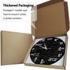 The Geeky Days Math Equations and Notations Mathematics Chalkboard Geek Battery Operated Wall Clock Silent Non-Ticking Quartz Clock Educational Gifts