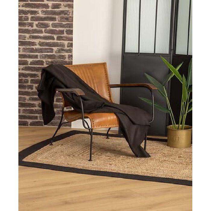 Plaid - Couverture 125 X 150cm - Polaire Douce - Noir - Lavable En Machine