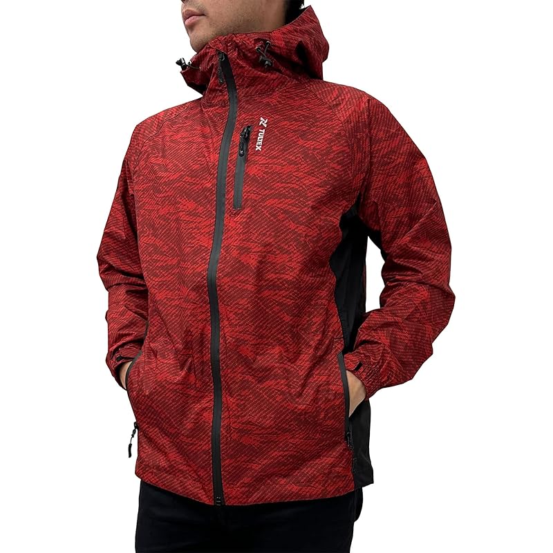 

[Tartex] stretch rain jacket All weather type Windproof waterproof Water pressure resistance 10,000mmH₂O Moisture permeability 20,000g/m²24hrs men s