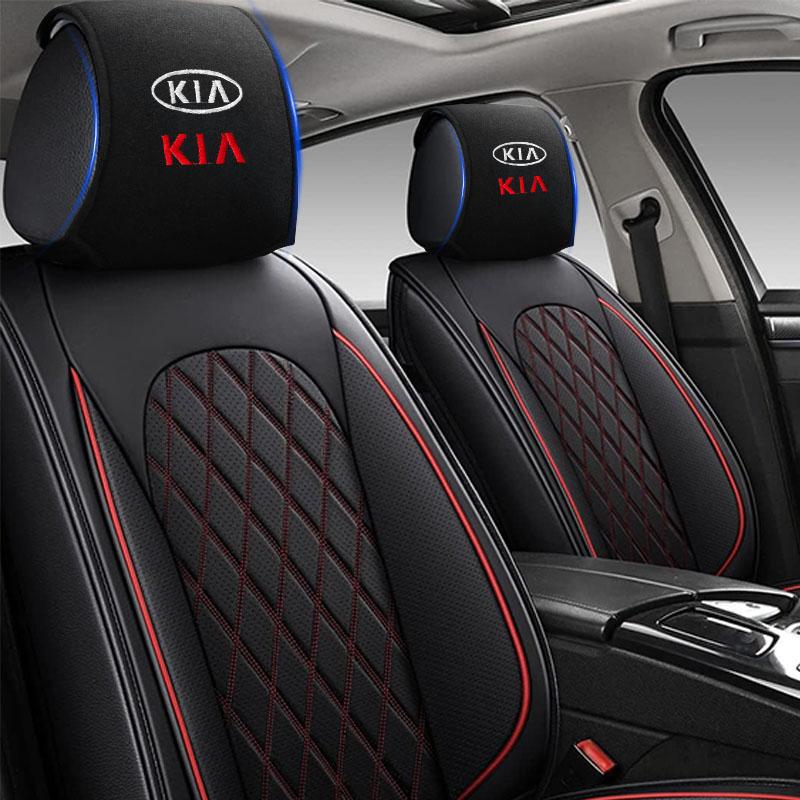 1/2Pcs Car Seat Back Headrest Pillow Storage Bag Dustproof Cover For KIA Sportage Ceed Rio 3 4 K2 K3 K4 K5 K6 K7 K8 Picanto Sorento Optima