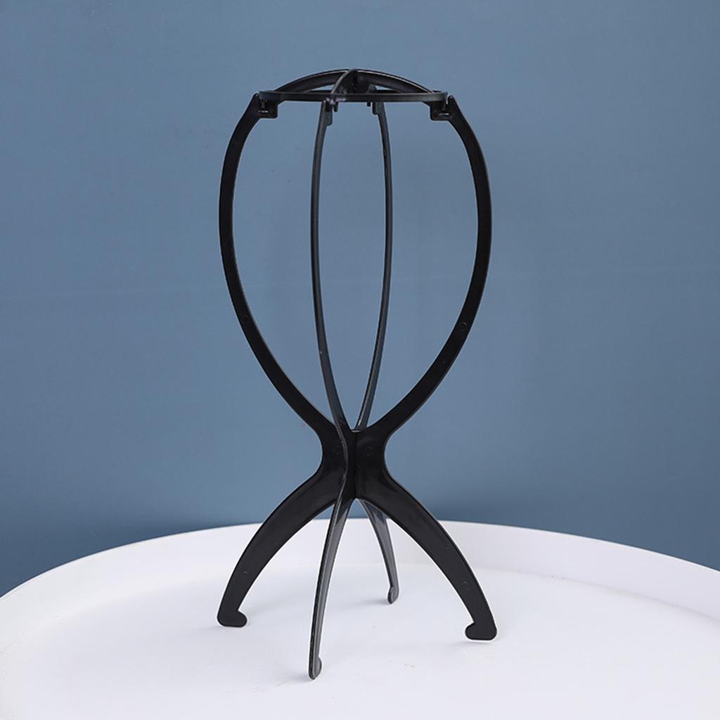 2PC Stylish Stand Tool Plastic Folding Stable Wig Hair Head Hat Cap Holder
