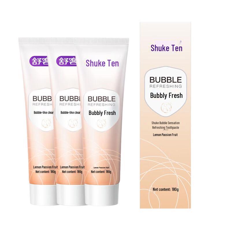 Shuke Lemon Passion Fruit Foamy Cool Fresh Toothpaste