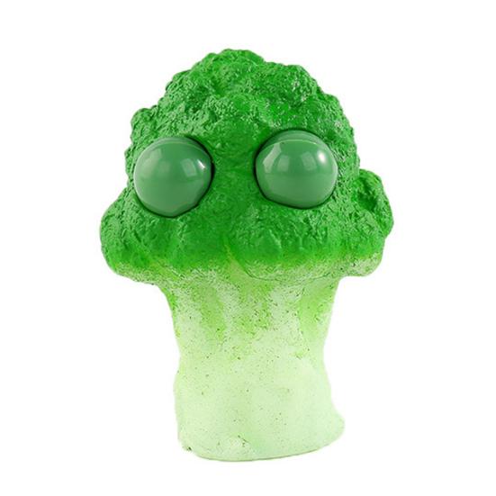 Yousheng Popping Eye Squeeze Toy Anxiety Relief Animal Fruit Vegetable Sensory Toy Kids Adults Capybara Owl Cucumber Pineapple Tomato Fidget Toy
