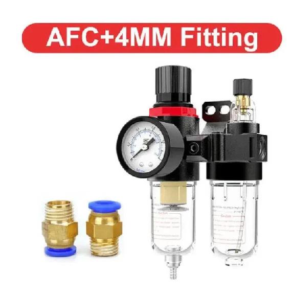 AFC-2000 Oil Water Separator Regulator Trap Filter Airbrush Air Compressor Pressure Reducing 1/4 1pc