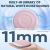 Sleep Pillow Speaker, Bluetooth Pillow Speaker with White Noise Timer Wireless Sleep Aid with Stereo Bass Private Sleep Headphones for Adult Kids