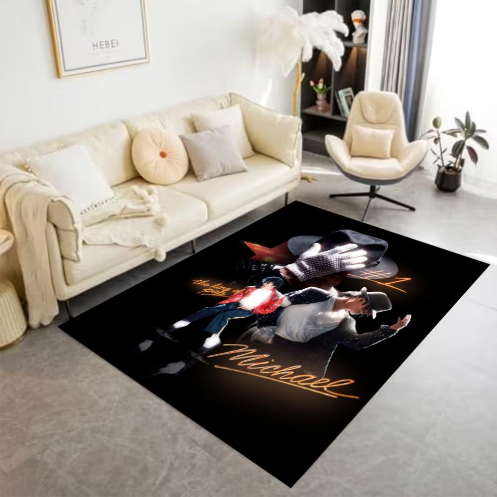 Michael Jackson Pop Art Dance Carpet Design For Balcony Outdoor Playrooms Dining Room Antislip Carpet Decorate Offices Spiritual Gift