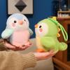 Wholesale 16cm Cartoon Kawaii Pet Bird Plush Toy Lifelike Little Pendants Fluffy Pretty Doll Car Bags Decor Keychain Kid Gift
