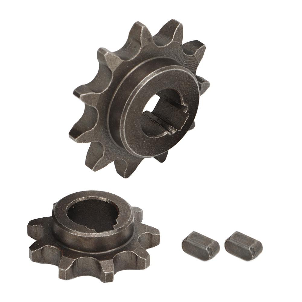 Carbon Steel Front Rear Gear Set 9 Teeth 11 Teeth Bicycle Gear Kit Gear Kit Set for Motorized Bike