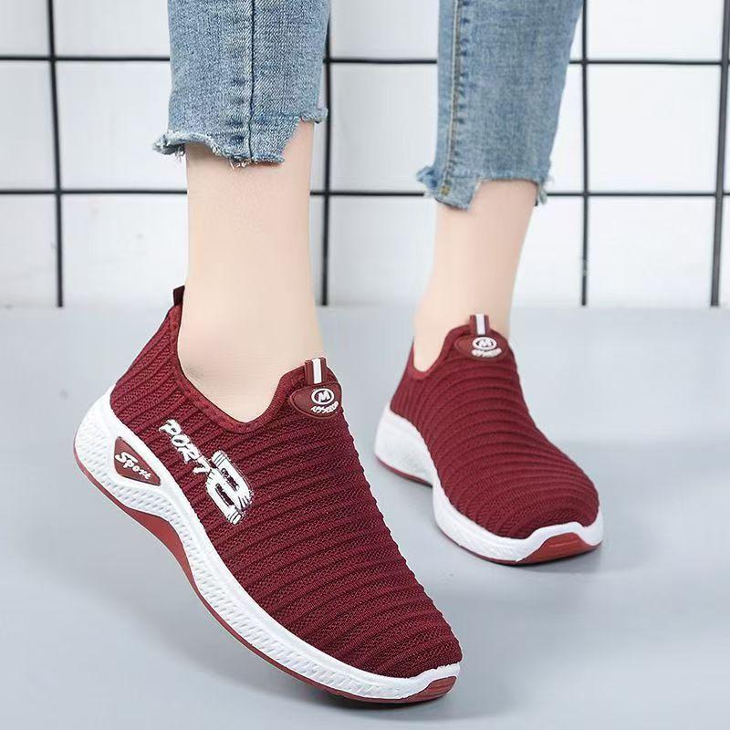 Shoes New cloth shoes Soft sole walking casual sneakers Mom shoes
