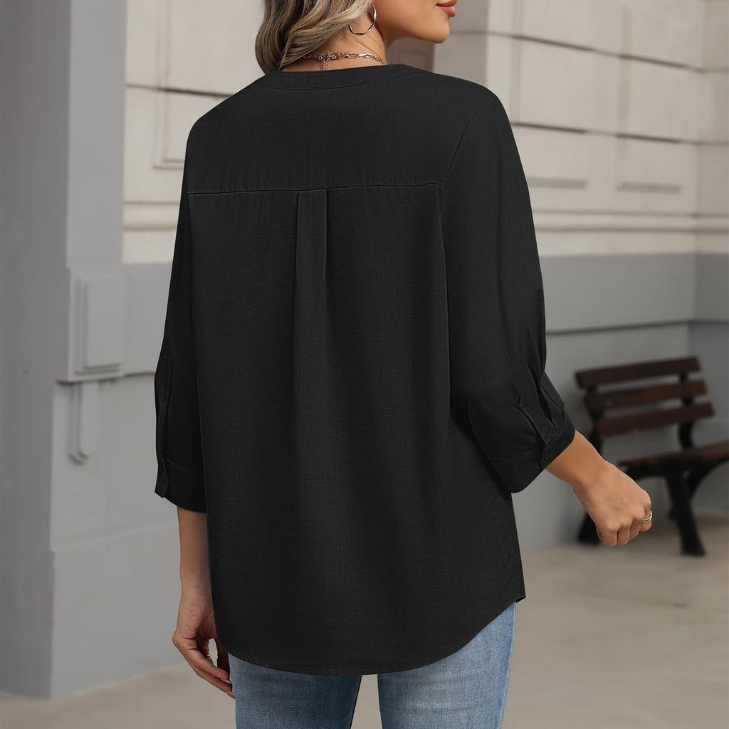 Women's Fashionable Casual -colored Top