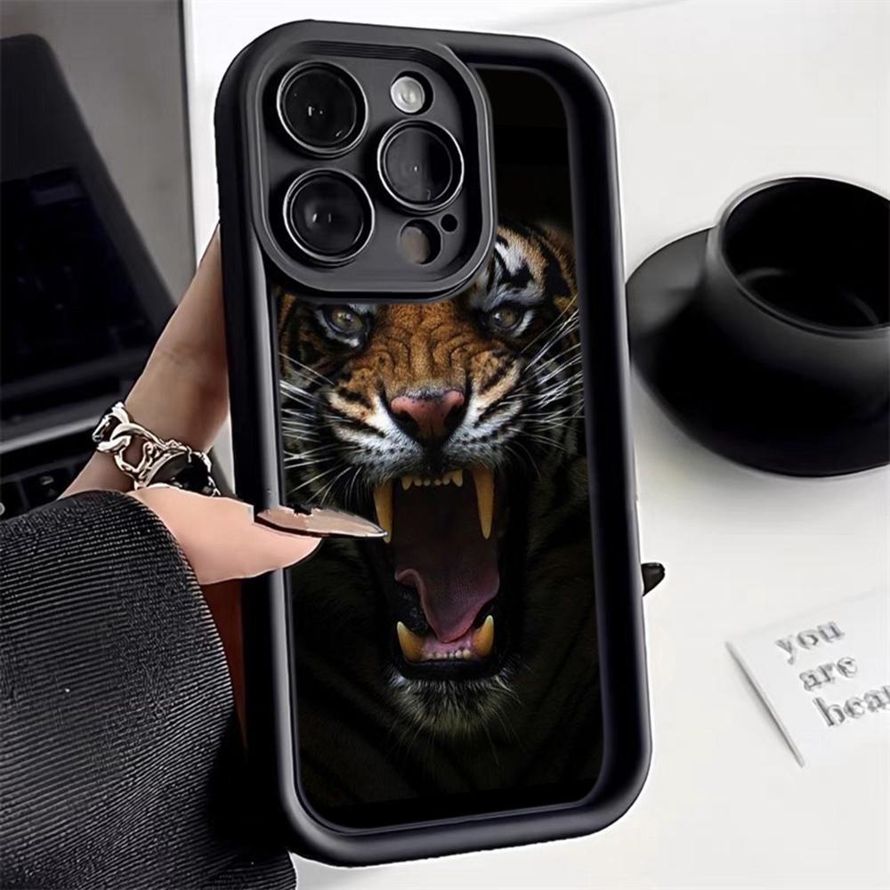 

Ae99 Tigers Lion Love Design Art Protective Phone Case для Xiaomi Poco X5 M6 Redmi Note 13 12 11 Pro 13C 12C A3 9 10 12S Ангельські очі ТПУ Задня кришка Redmi Note 11 Pro