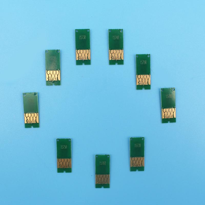 T157 T1571-T1579 ARC Chip Auto Reset Chips For Epson Stylus Photo R3000 Ink Cartridge CISS System