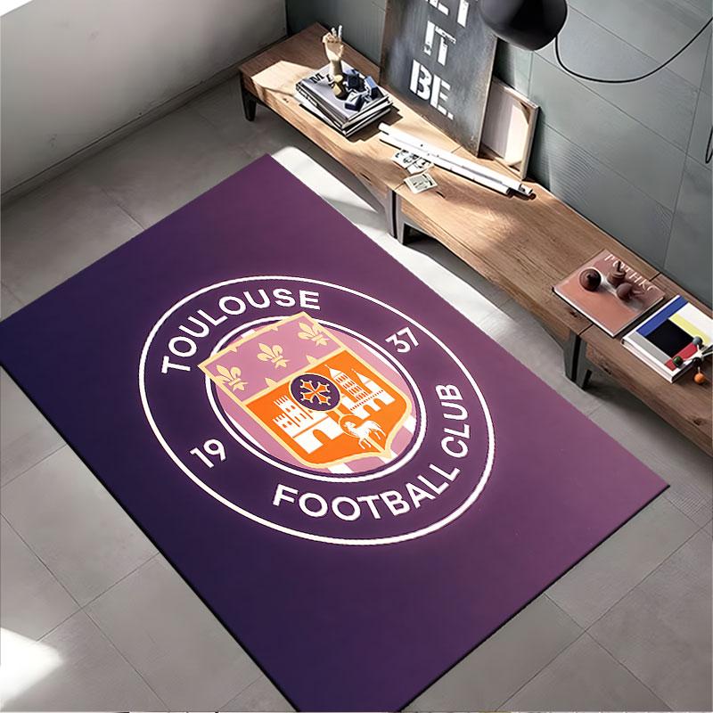 Toulouse Football Club Logo Suitable As a Non-slip Mat for the Living Room or Bedroom Sofa