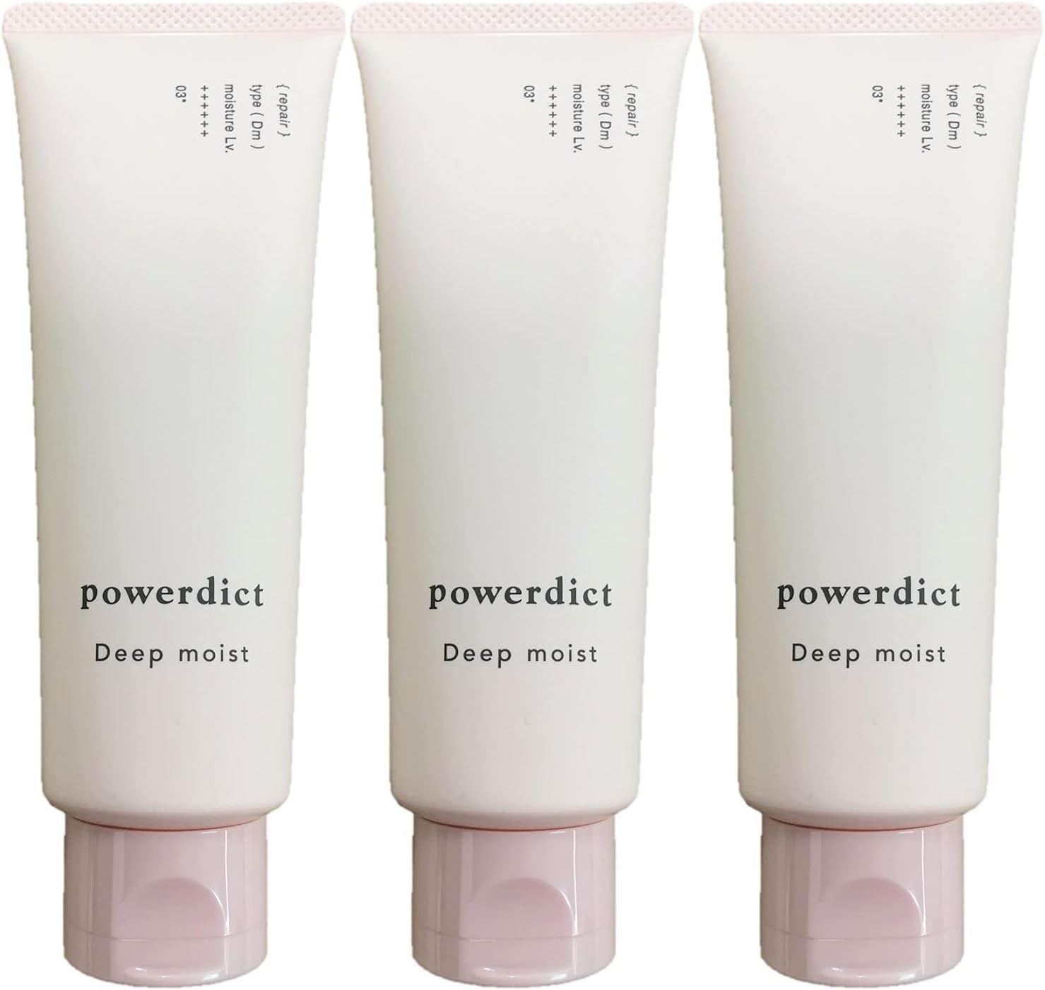 

[Set of 3] Nakano Pharmaceutical Powerdict Hair Mask Deep Moist 80g