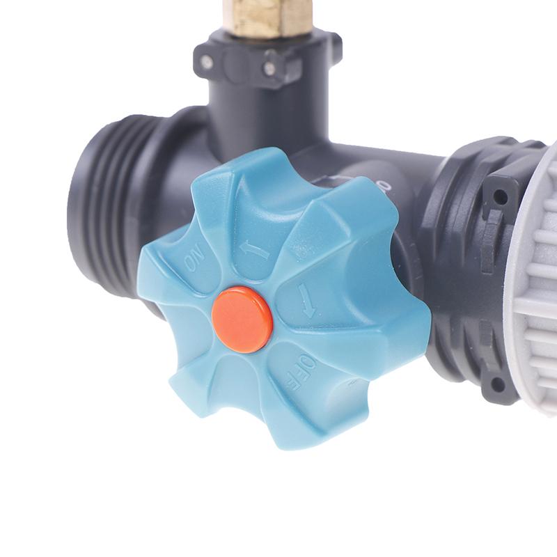 Druckregler G3/4'' Einstellbares Wasserdruckregelventil mit Manometer Gewächshausgarten-Bewässerungsregler