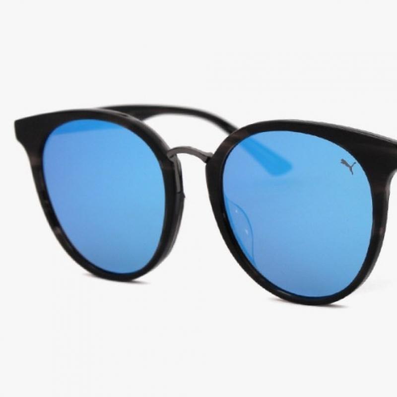 Puma Pu0158sk 002 Round Combi Mirror Asian Fit Lightweight Sunglasses